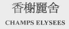 香榭丽舍   CHAMPS ELYSEES