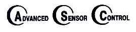 ADVANCED SENSOR CONTROL