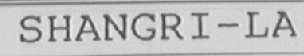 SHANGRI-LA