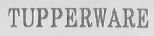 TUPPERWARE