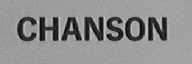 CHANSON