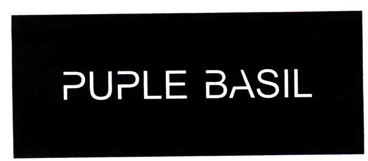PUPLE BASIL