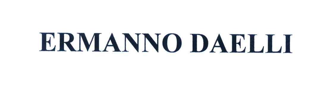 ERMANNO DAELLI