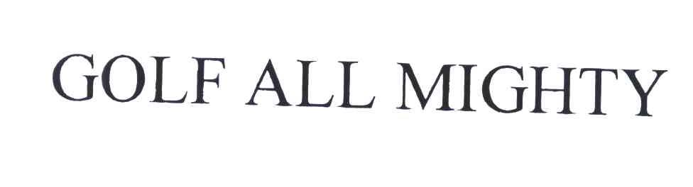 GOLFALLMIGHTY