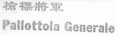 枪标将军;PALLOTTOLA GENERALE