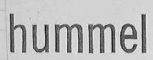 HUMMEL