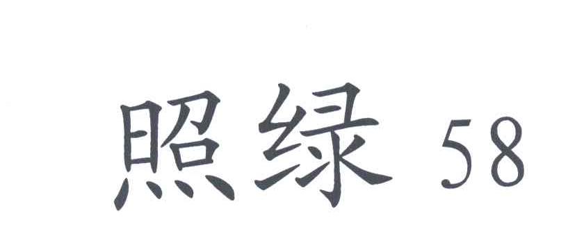 照绿58