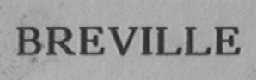 BREVILLE