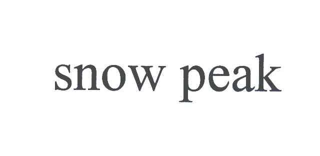 SNOW PEAK