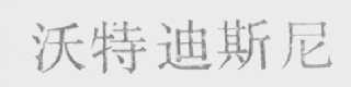 沃特迪斯尼