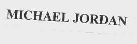 MICHAEL JORDAN