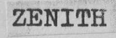 ZENITH