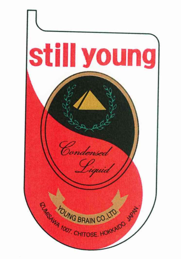 STILL YOUNG CONDENSED LIQUID YOUNG BRAIN CO LTD IZUMISAWA 1007.CHITOSE.HOKKAIDO.JAPAN.