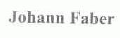 JOHANN FABER