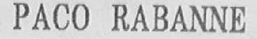 PACO RABANNE