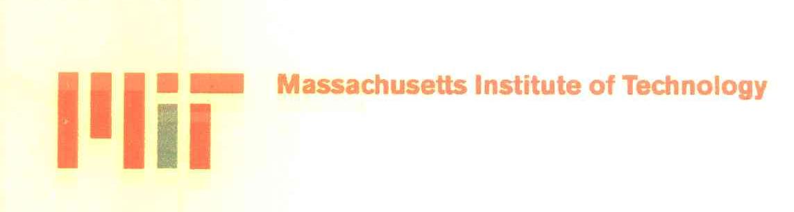 MASSACHUSETTS INSTITUTE OF TECHNOLOGY MIT