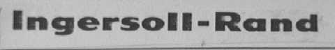 INGERSOLL-RAND