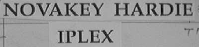 NOVAKEY HARDIE IPLEX