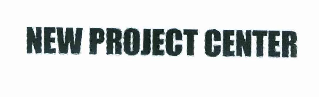 NEW PROJECT CENTER