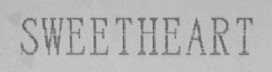 SWEETHEART