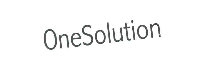 ONESOLUTION