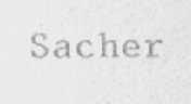 SACHER