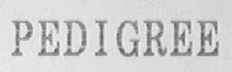 PEDIGREE