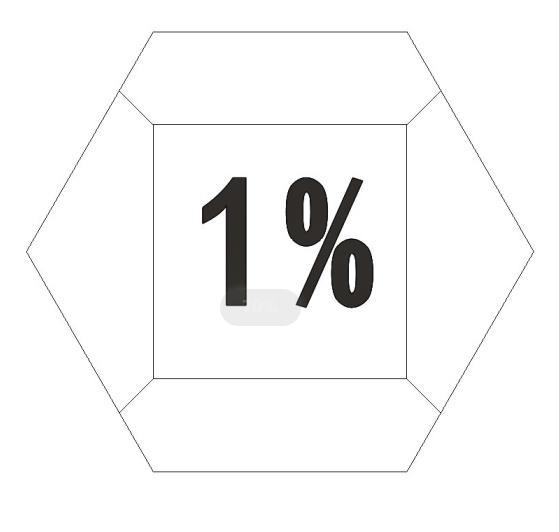 1%