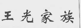 王光家族