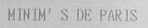 MINIM'S DE PARIS