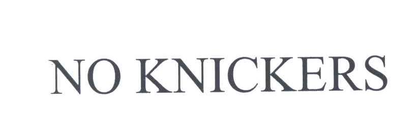 NO KNICKERS