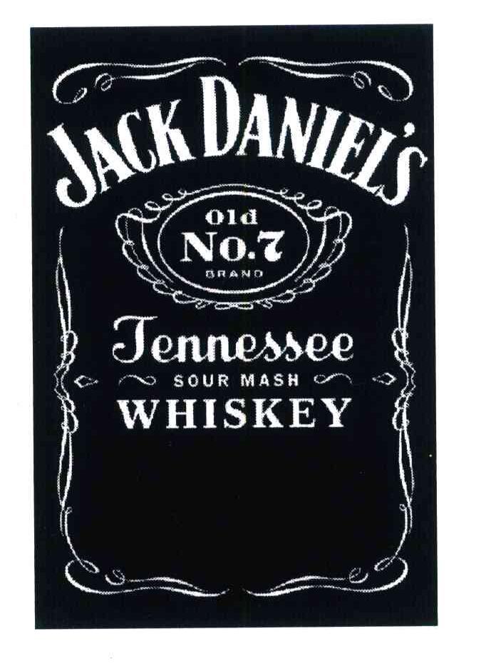 JACK DANIELS OLD NO7 BRAND TENNESSEE SOURMASH WHISKEY