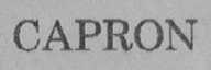 CAPRON