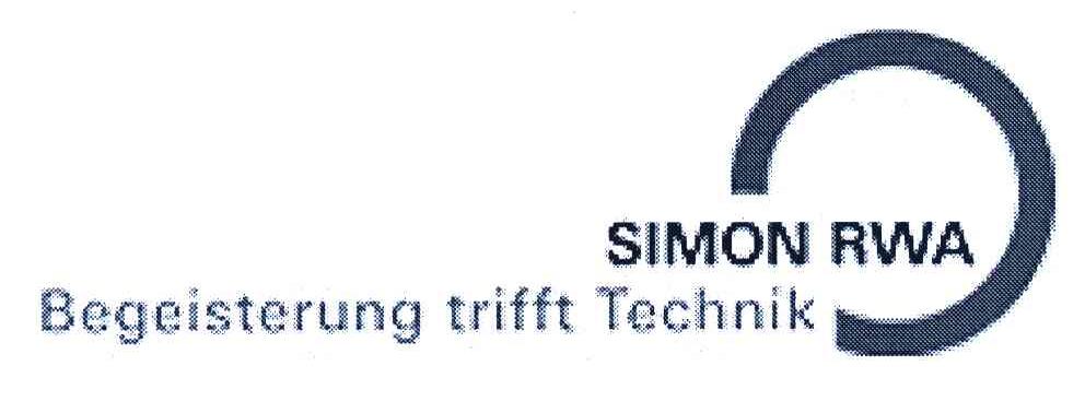 BEGEISTERUNG TRIFFT TECHNIK;SIMON RWA