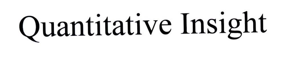 QUANTITATIVE INSIGHT