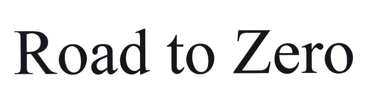ROAD TO ZERO