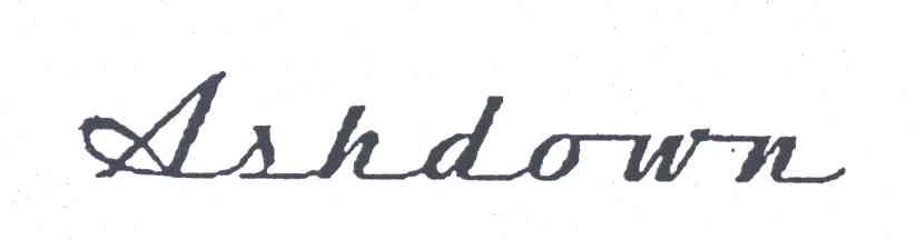 ASHDOWN