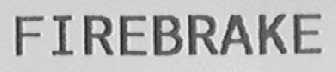 FIREBRAKE