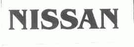 NISSAN