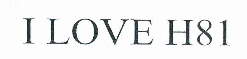 ILOVEH 81