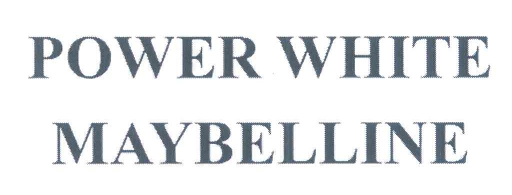 POWER WHITE MAYBELLINE