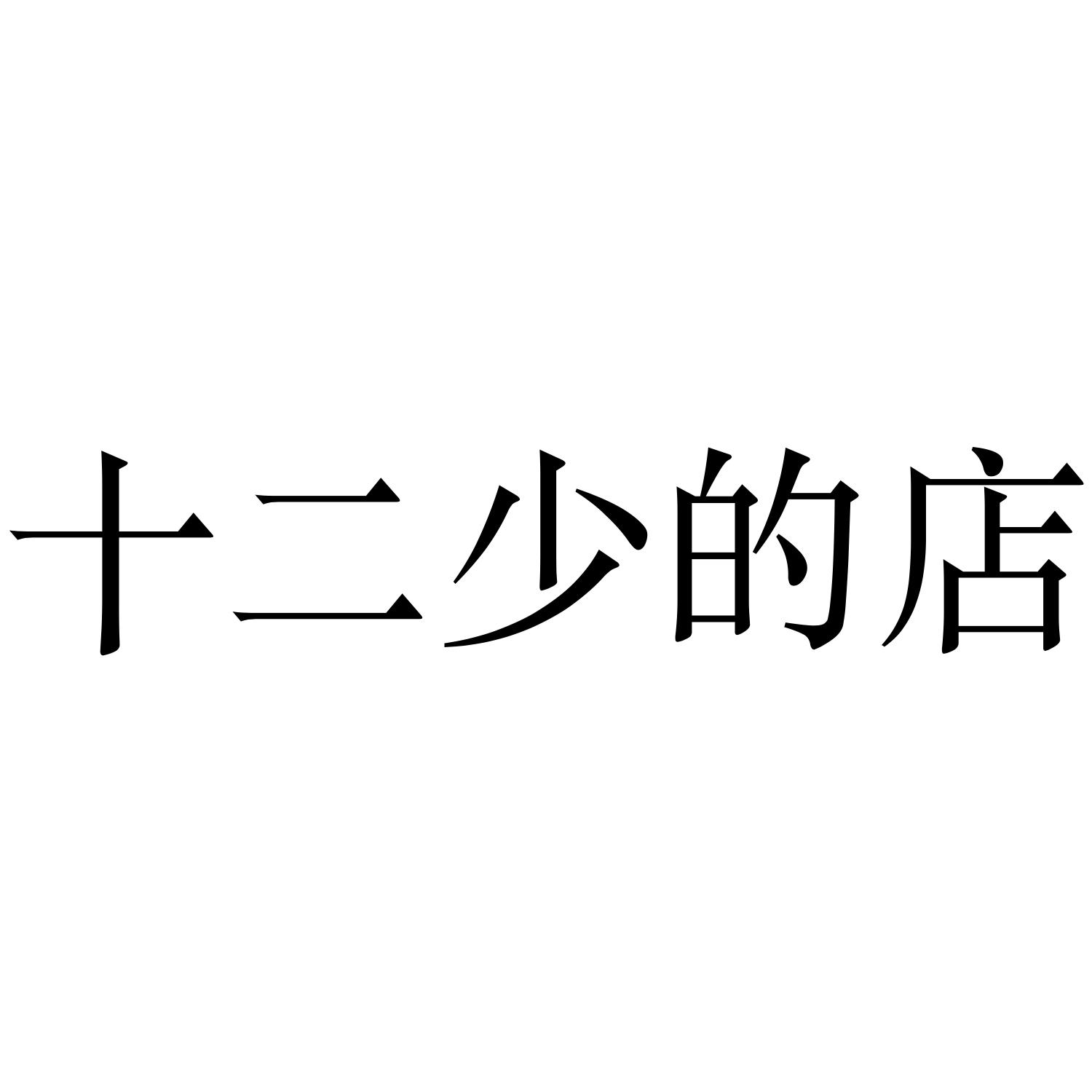 十二少的店