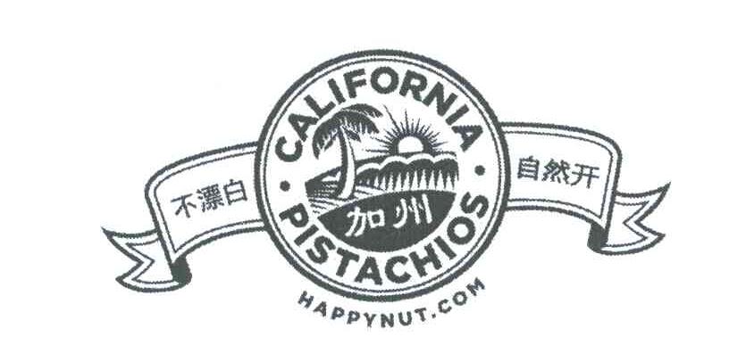 不漂白;加州;自然开;CALIFORNIA;PISTACHIOS;HAPPYNUT.COM