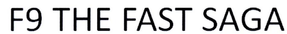 F9 THE FAST SAGA