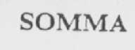 SOMMA