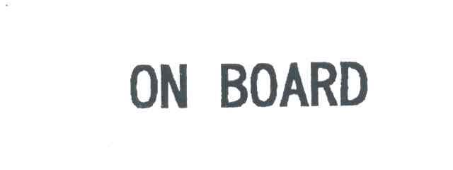 ON BOARD