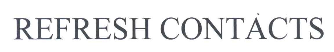 REFRESH CONTACTS