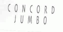 CONCORD JUMBO