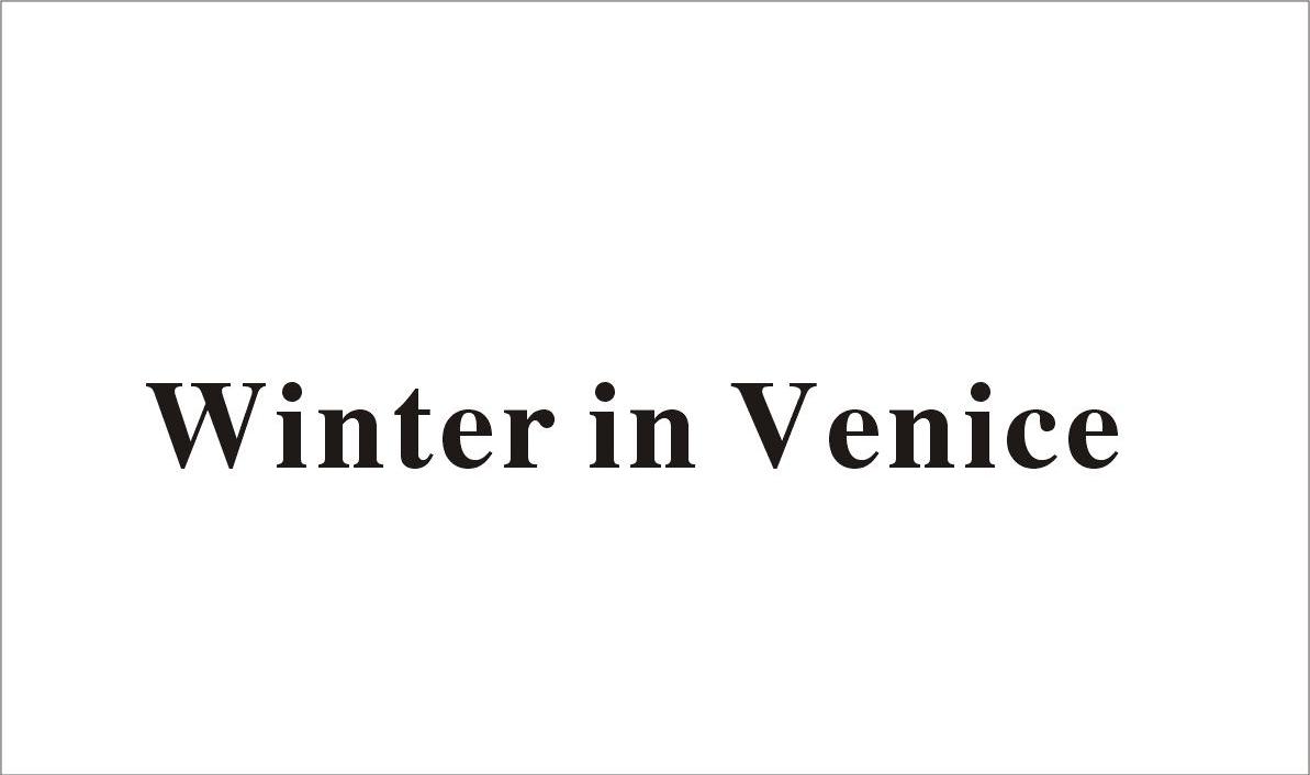 WINTER IN VENICE