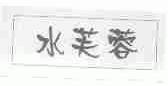 水芙蓉